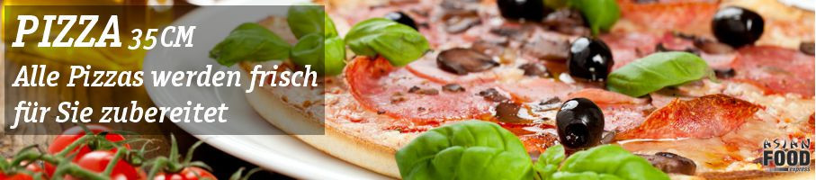 PIZZA 35CM - SOFORT GRATIS GELIEFERT - PIZZAKURIER - ASIA LIEFERSERVICE - PIZZAKURIER BASEL RIEHEN BIRSFELDEN MÜNCHENSTEIN MUTTENZ ALLSCHWIL